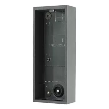 Aufputzgehäuse DoorBird D1101V, kompatibles Montagegehäuse, schwarz