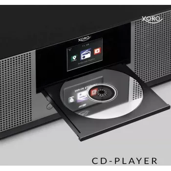 Kompaktes Multi-Mikro-System XORO SAT100380 — Internetradio mit DAB+ und FM (UKW)