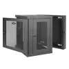 Wandmontage-12HE-Rack-Gehäuse Eaton SRW12USDP — 600,2×647,7×636,5 mm, IP20, schwarz