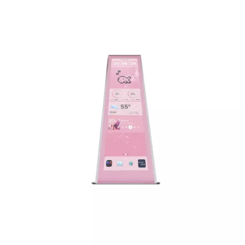 Touchscreen-Monitor HYTE Y70 Touch Display Upgrade Strawberry Milk — 14,5-Zoll rosafarbener Touchscreen