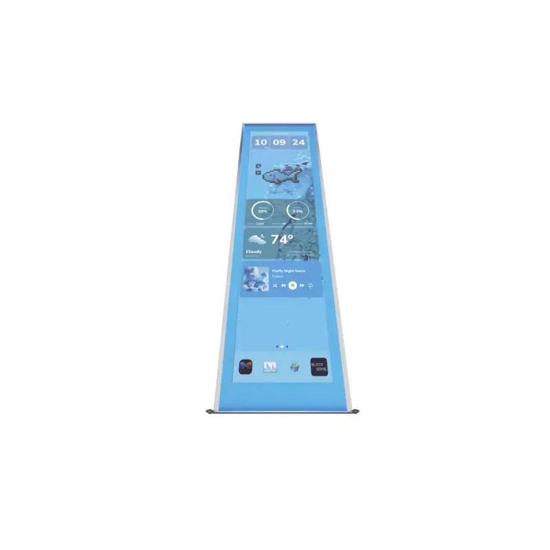 HYTE Y70 Touch Display Upgrade Blueberry Milk — 14,5-Zoll-Touchscreen, blau