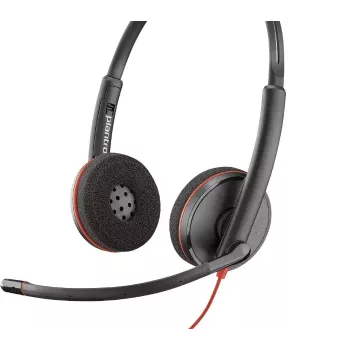 Headset POLY Schwarzwire C3215