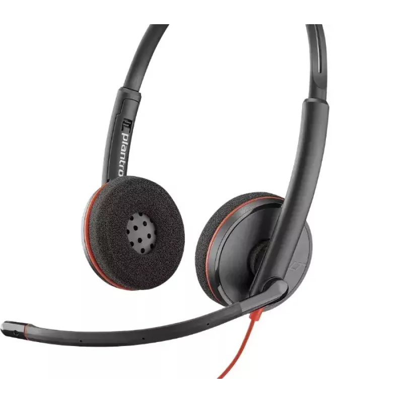 Headset POLY Schwarzwire C3215