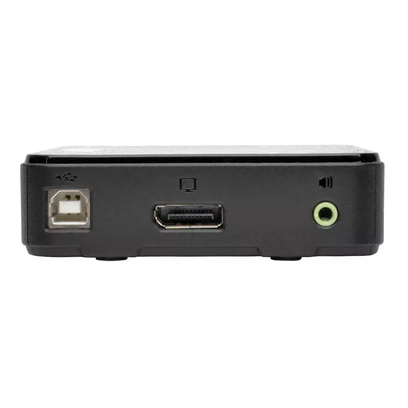 KVM-Switch 2-Port DisplayPort Tripp Lite B004-DP2UA2-K, 4K@60Hz, USB-Tastatur/Maus, Audio, Kabel