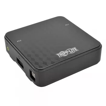 KVM-Switch 2-Port DisplayPort Tripp Lite B004-DP2UA2-K, 4K@60Hz, USB-Tastatur/Maus, Audio, Kabel