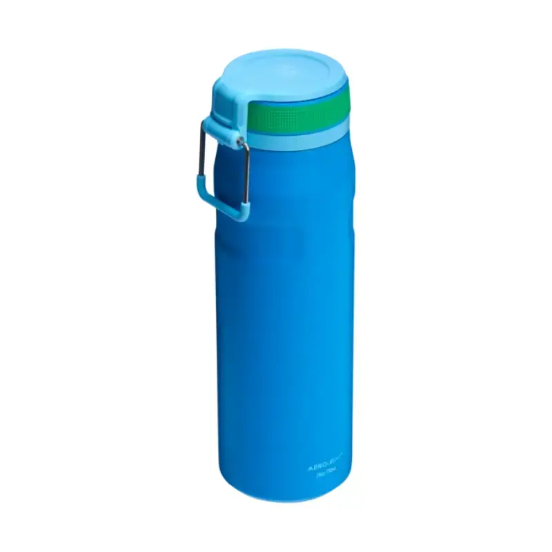 Thermoflasche STANLEY IceFlow Bottle Twist Flip 0,7 l blau – vakuumisoliert, 700 ml