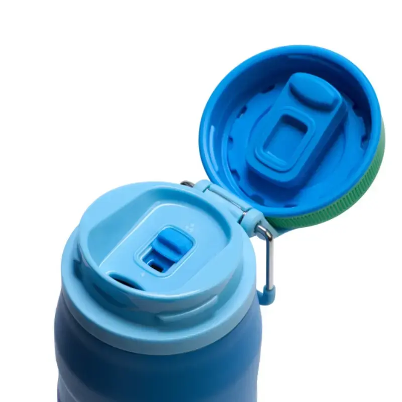 Thermoflasche STANLEY IceFlow Bottle Twist Flip 0,7 l blau – vakuumisoliert, 700 ml