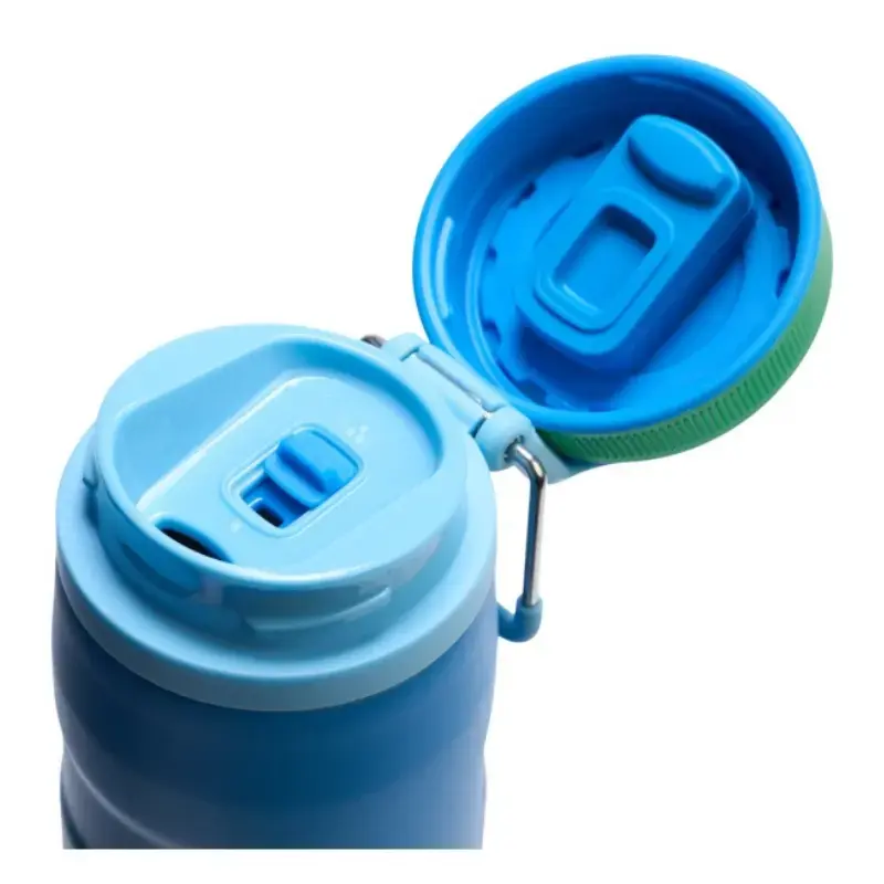 Thermoflasche STANLEY IceFlow Bottle Twist Flip 0,47 l blau – doppelwandig vakuumisoliert 470 ml