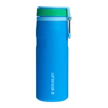 Thermoflasche STANLEY IceFlow Bottle Twist Flip 0,47 l blau – doppelwandig vakuumisoliert 470 ml