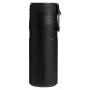 Thermoflasche STANLEY The IceFlow Bottle Twist Flip 0,47 L – isolierte Trinkflasche, Schwarz