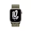 Band für Apple Smartwatch MPHX3ZM/A — Nylon, Weiß und Grün, Handgelenk 130–190 mm