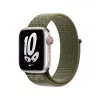 Band für Apple Smartwatch MPHX3ZM/A — Nylon, Weiß und Grün, Handgelenk 130–190 mm