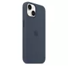 Silikonhülle Apple iPhone 14 MagSafe Storm Blue