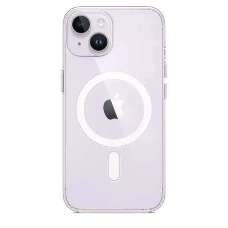 Clear Case Abdeckung Apple iPhone 14 Transparent MagSafe