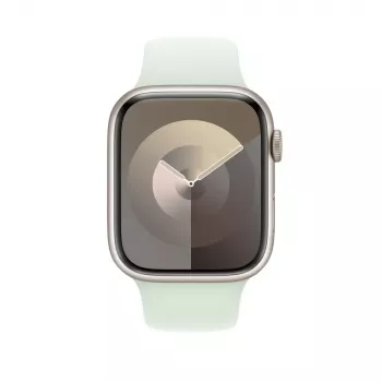 Apple Band 45 mm Soft Mint Sportarmband M/L Bequeme Passform Mintfarbe