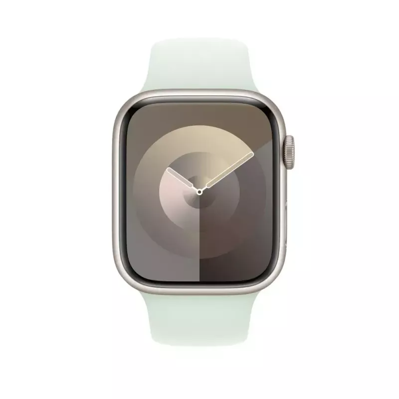 Apple Band 45 mm Soft Mint Sportarmband M/L Bequeme Passform Mintfarbe
