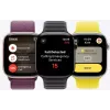 Smartwatch Apple Watch Series 10 GPS + Cellular 42 mm Slate Titanium Schwarz