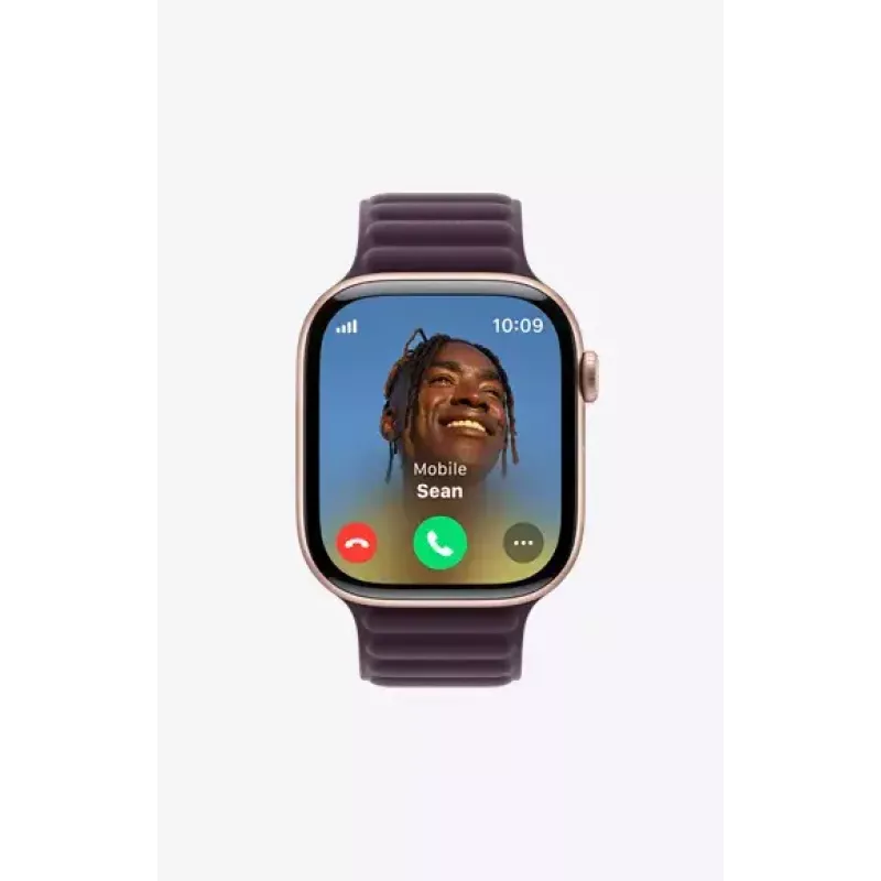 Smartwatch Apple Watch Series 10 GPS + Cellular 42 mm Slate Titanium Schwarz