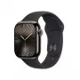 Smartwatch Apple Watch Series 10 GPS + Cellular 42 mm Slate Titanium Schwarz