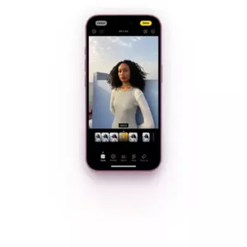 Smartphone Apple iPhone 16 6,1 Zoll 128 GB Schwarz