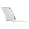Apple Magic Tastatur QWERTY Dänisch Weiß mit Trackpad