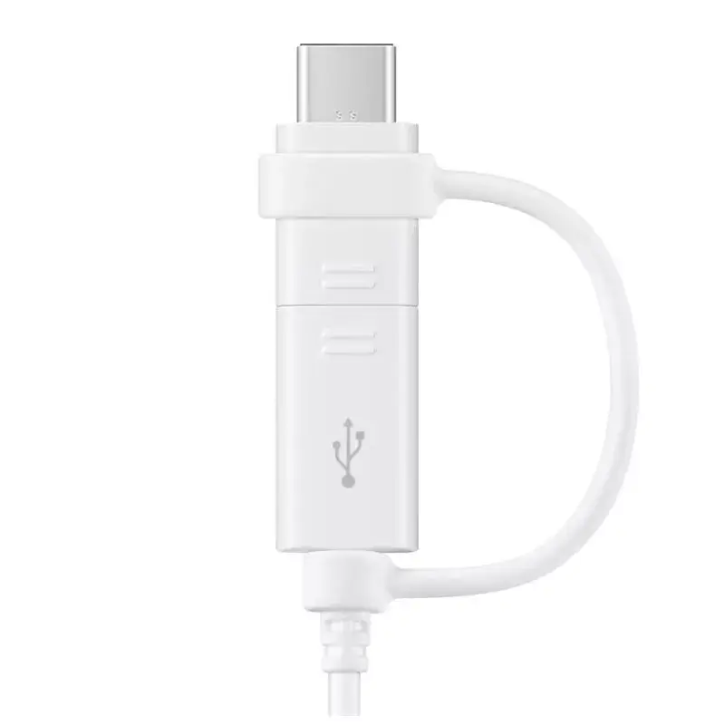 USB-Kabel Samsung EP-DG930 1,5 m USB-A USB-C/Micro-USB-B Weiß