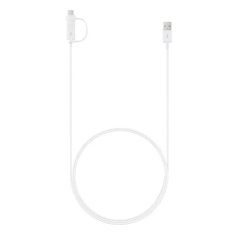 USB-Kabel Samsung EP-DG930 1,5 m USB-A USB-C/Micro-USB-B Weiß