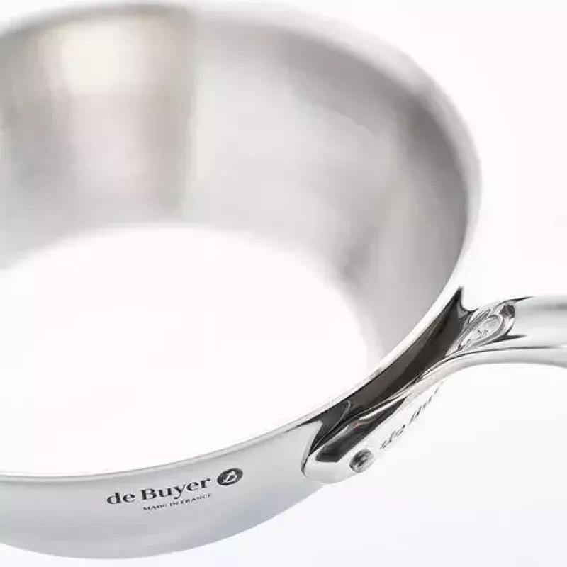 Sautierpfanne de Buyer 3736.24 Rund Edelstahl 24 cm