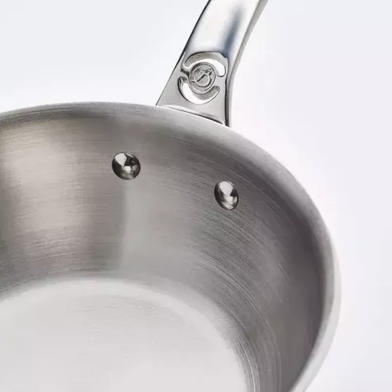 Sautierpfanne de Buyer 3736.24 Rund Edelstahl 24 cm