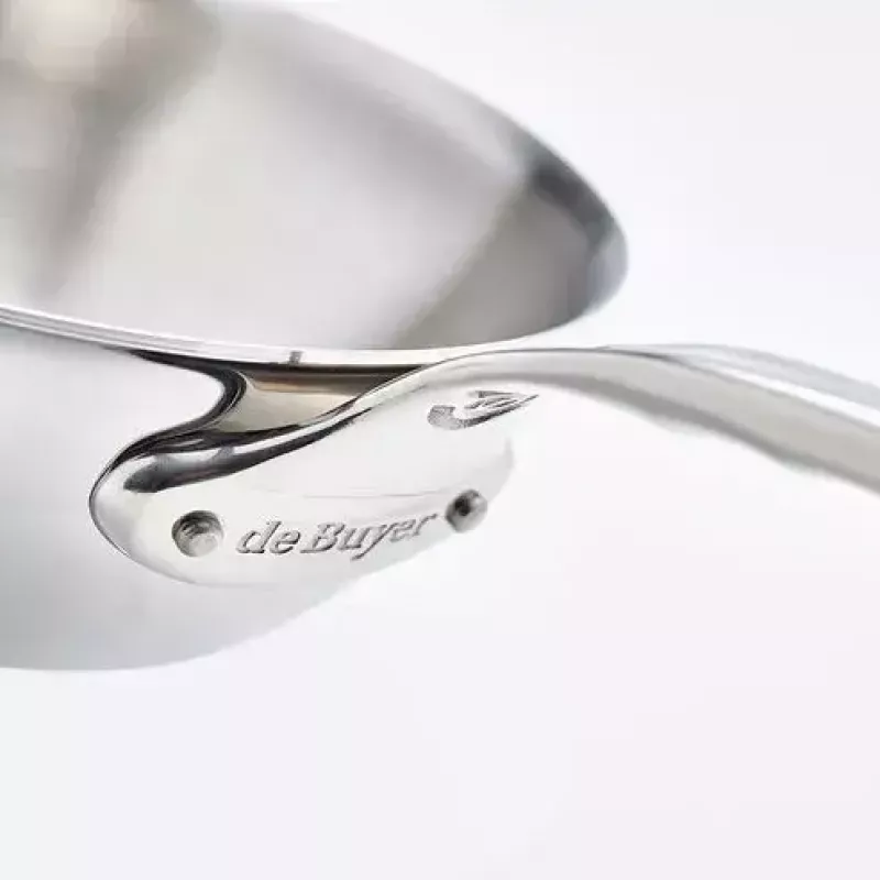 Sautierpfanne de Buyer 3736.24 Rund Edelstahl 24 cm