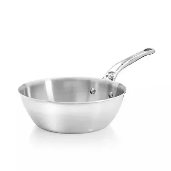 Sautierpfanne de Buyer 3736.24 Rund Edelstahl 24 cm
