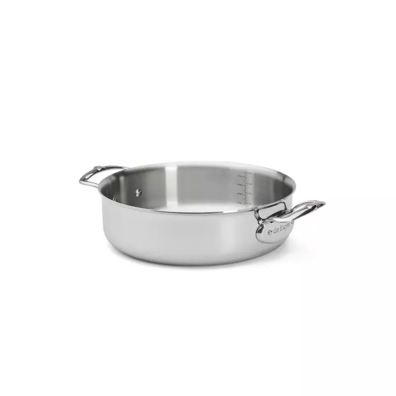 Sautéuse de Buyer Affinity Edelstahl 28 cm rund
