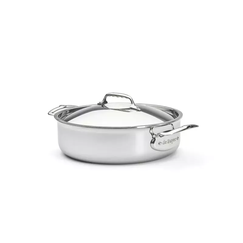 Sautéuse de Buyer Affinity Edelstahl 28 cm rund