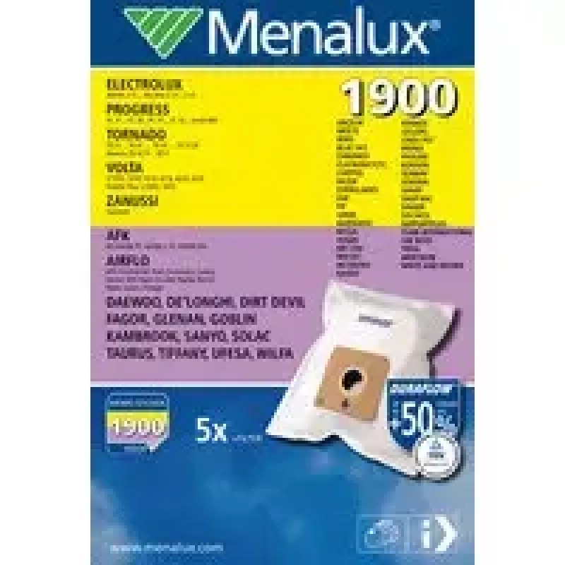 Staubbeutel Menalux 1900 Weiß