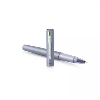 Stick-Pen Parker Vector XL Blau Silber Edelstahl
