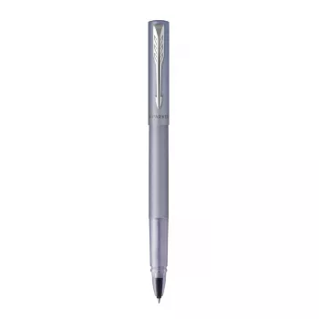 Stick-Pen Parker Vector XL Blau Silber Edelstahl