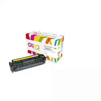 Toner OWA Armor CE412A 2600 Seiten 2300 Seiten gelb