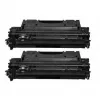 Toner Freecolor HP 05X schwarz CE505XD HY Doppelpack 10000 Seiten