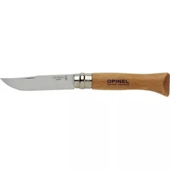 Taschenmesser Opinel No. 06 Edelstahl – Klappklinge 6 cm, Holzgriff