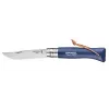 Taschenmesser Opinel N°08 Camper/Scout Blau Klingenlänge 8,5 cm