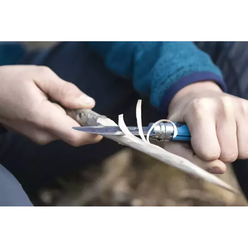 Messer Opinel N°07 Camper/scout Blau 001898 Klappklinge