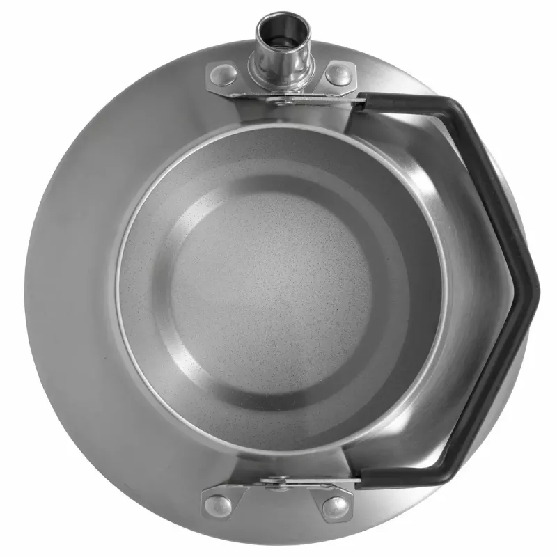 Wasserkocher Campingaz 2197186 1,5 l Edelstahl schwarzer Griff
