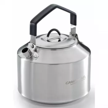 Wasserkocher Campingaz 2197186 1,5 l Edelstahl schwarzer Griff