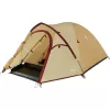 Zelt COLEMAN Darwin 3 Plus Summer – 3‑Personen, Sommermodell, beige/dunkelrot