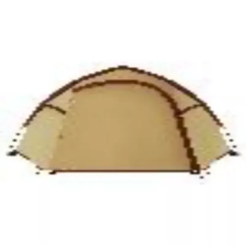 Zelt COLEMAN Darwin 3 Plus Summer – 3‑Personen, Sommermodell, beige/dunkelrot