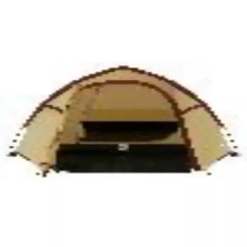 Zelt COLEMAN Darwin 3 Plus Summer – 3‑Personen, Sommermodell, beige/dunkelrot