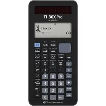 Wissenschaftlicher Taschenrechner Texas Instruments TI-30 X Pro MathPrint — 2-zeilige Anzeige, batteriebetrieben