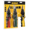 DeWALT DWHT14676-0 Blechscheren-Set, 3-teilig