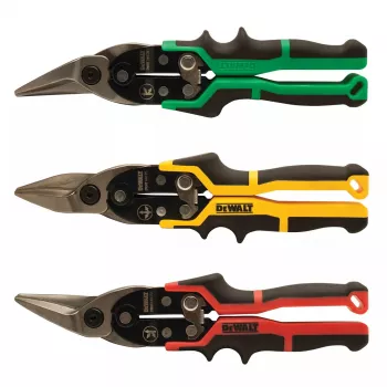 DeWALT DWHT14676-0 Blechscheren-Set, 3-teilig