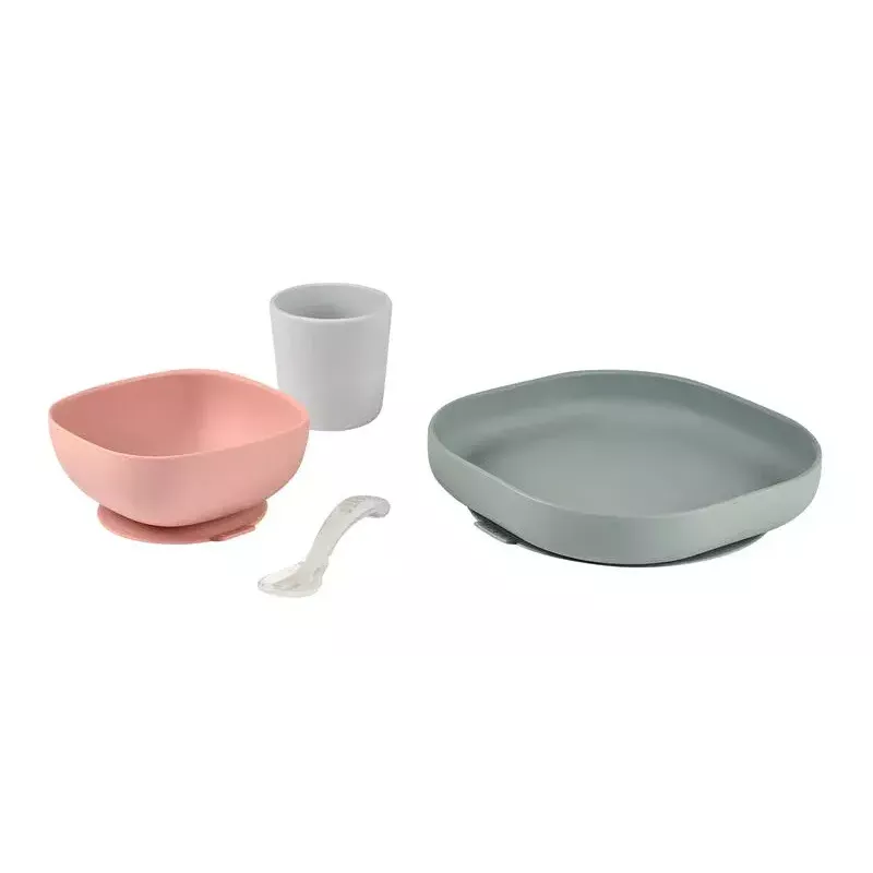 Besteck-Set Beaba 913507 4-teilig sicher für Kleinkinder